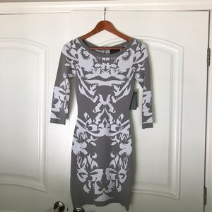 Formal attire gray dress